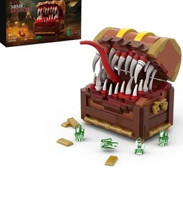 Games Series Mimic Treasure Chest Building Blocks Set for Adult Kids Toys(330PCS
