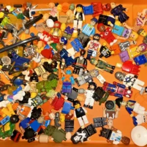 Assorted Kids Building  Block Toys, Mini Figures, Parts,  Accessories.
