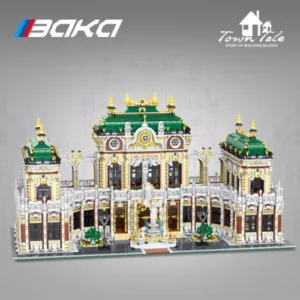 Baka 33221 ARCHITECTURE Luxury Palace Building Block Set Kids Diy Toy