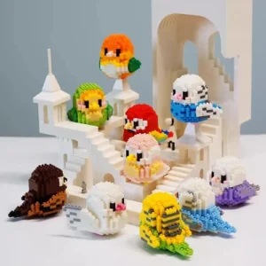 Moe Bird Series Building Block Toys Assembly, Table Children's Educational Toys