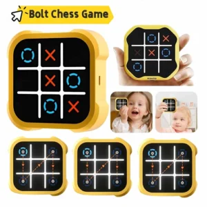 Educational Tictactoe Three-character Chess Rice Chess Children's Toys Montessor